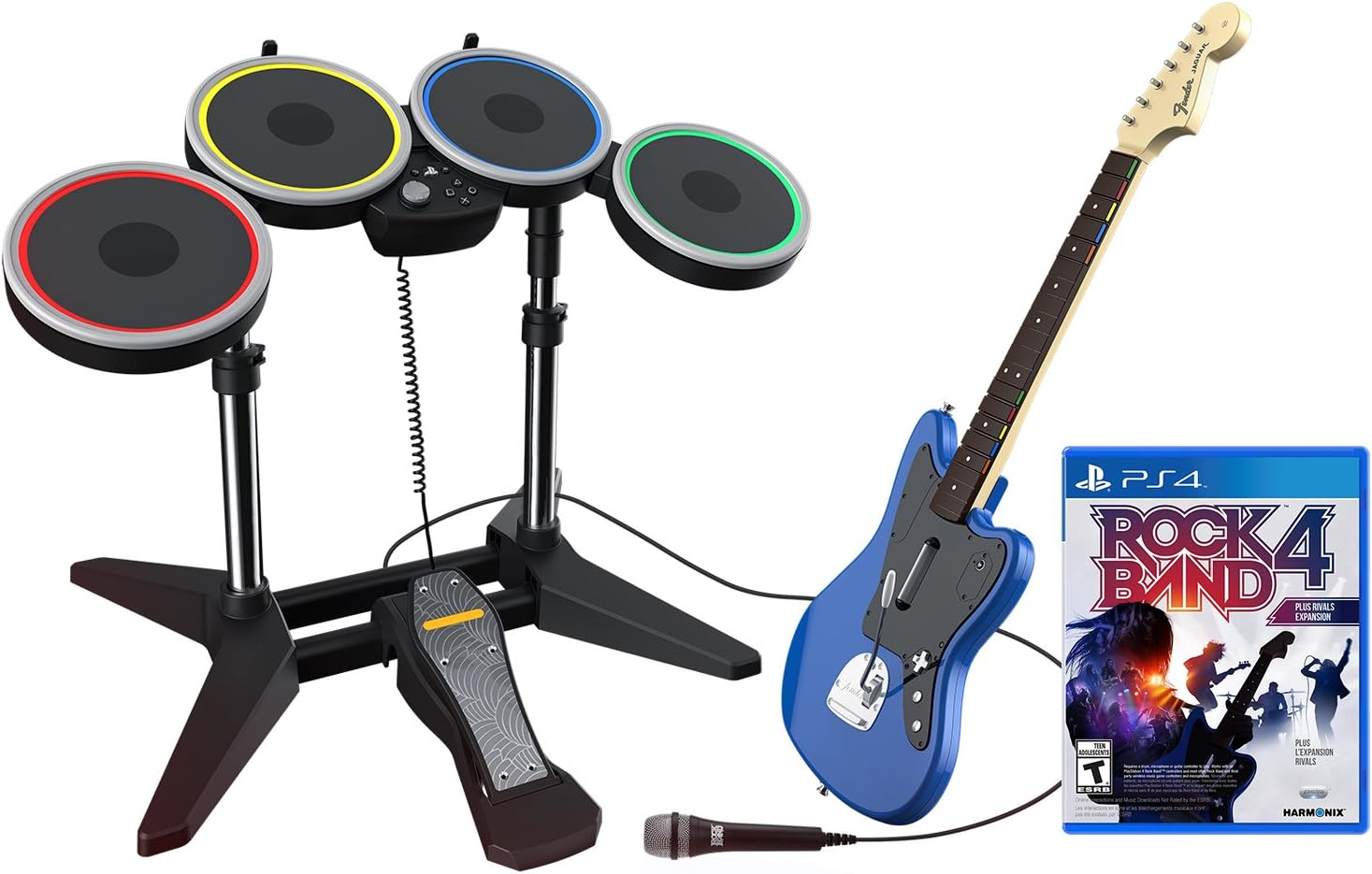 Rock Band Rivals Band Kit for PlayStation 4 Band Kit Edition