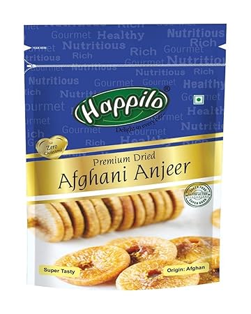 Happilo Premium Dried Afghani Anjeer, 200g (Pack of 2)