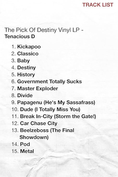 Showtime Full Tenacious D In The Pick Of Destiny Online Free