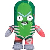 Jazwares Warner Bros. Discovery 8-Inch Pickle Rick Plush from Rick and Morty - Super-Soft and Huggable Plush Toy - Official Licensed - for All Ages