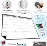 The Magnet Shop TMS A3 Magnetic Weekly Planner Whiteboard 42x30cm view 3