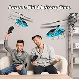 VATOS RC Helicopter 2.4G LED One Key Take Off Altitude Hold Indoor view 5