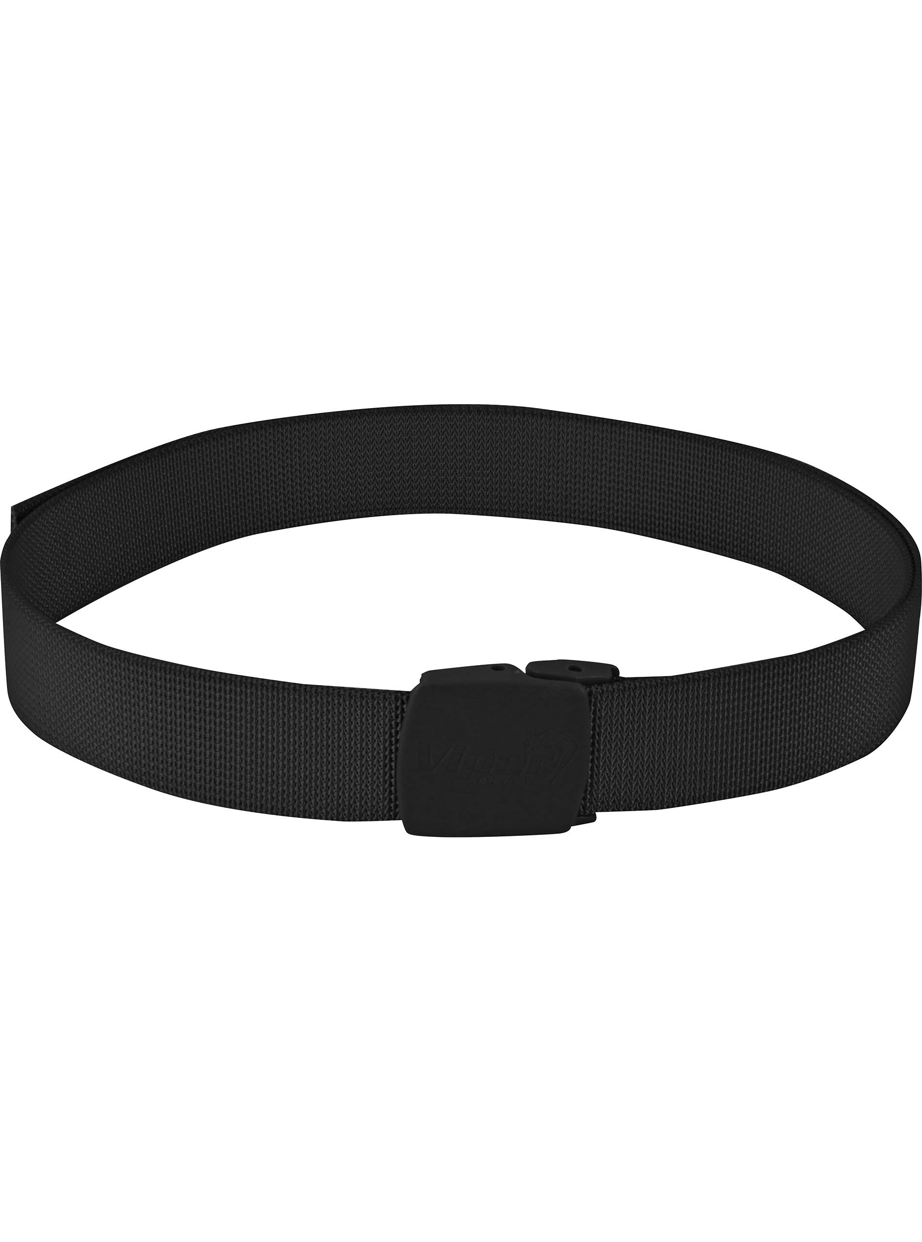 Viper TACTICAL Adjustable Speed Belt 40 millimetre wide webbing belt fits up to 50" waist Black