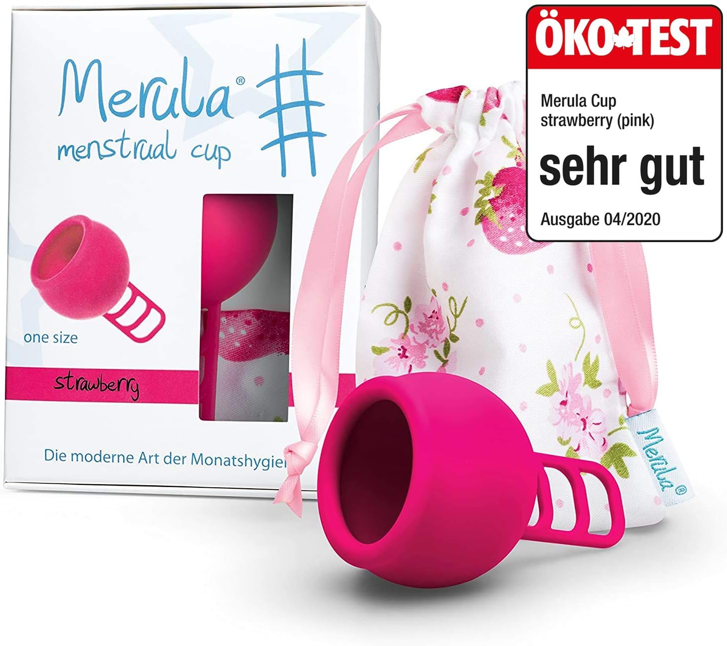 Merula Cup strawberry pink