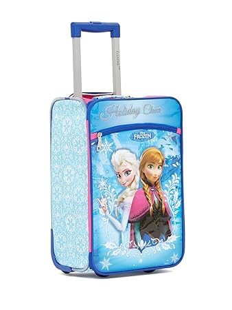 GAMME Polyester 18-inch Blue Travel Trolley Bag