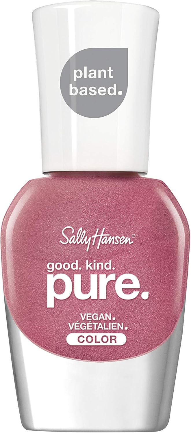 Sally Hansen Good Kind Pure Vegan Nail Polish, Pink Sapphire, 11 ml