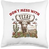 Texas Throw Pillow