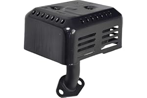 AE-PARTS HONDA GX160 GX200 5.5 HP 6.5HP EX35 EXHAUST MUFFLER SYSTEM WITH HEAT SHIELD