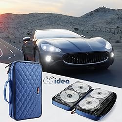 CCidea 96 Capacity CD/DVD Case Holder Portable