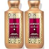 Bath & Body Works Luminous Signature Collection Shower Gel For Women10 fl oz Pack Of 2 (Luminous)