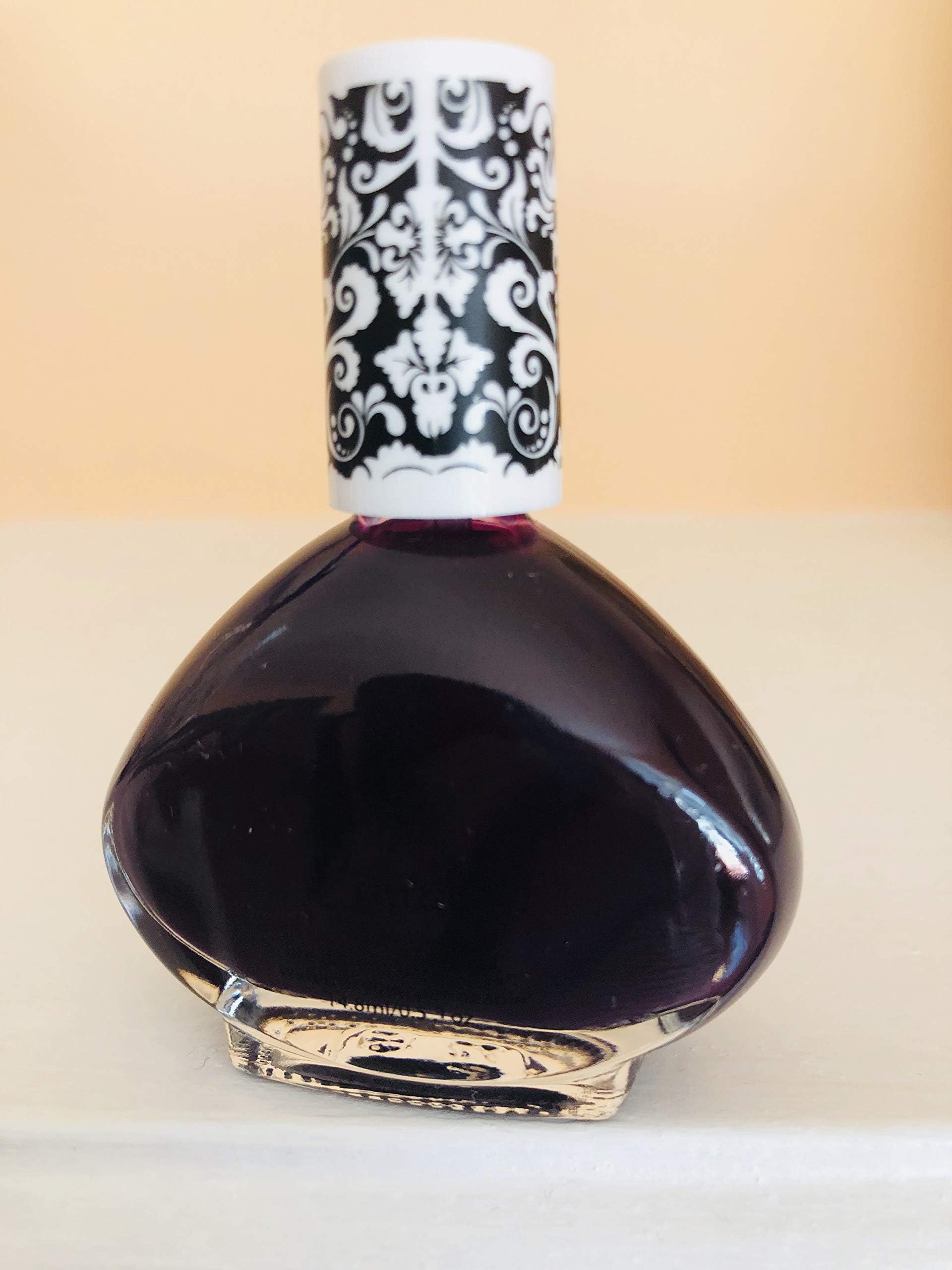 Zimah Nail Polish, Breathable, Vegan Nail Polish, Cruelty-Free, Toxin Free, Halal Nail Polish, Fast-Drying Nail Polish, Made in USA, Black Cherry