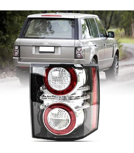 thumbnail image 2 of Jdragon Clear Tail Lights For 2006-2009 Range Rover HSE Supercharged – Pair, DOT Approved 2 of 5