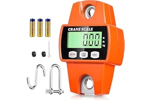 Hanging Scale Handheld 660lb/300 kg Crane Scale Luggage Scale