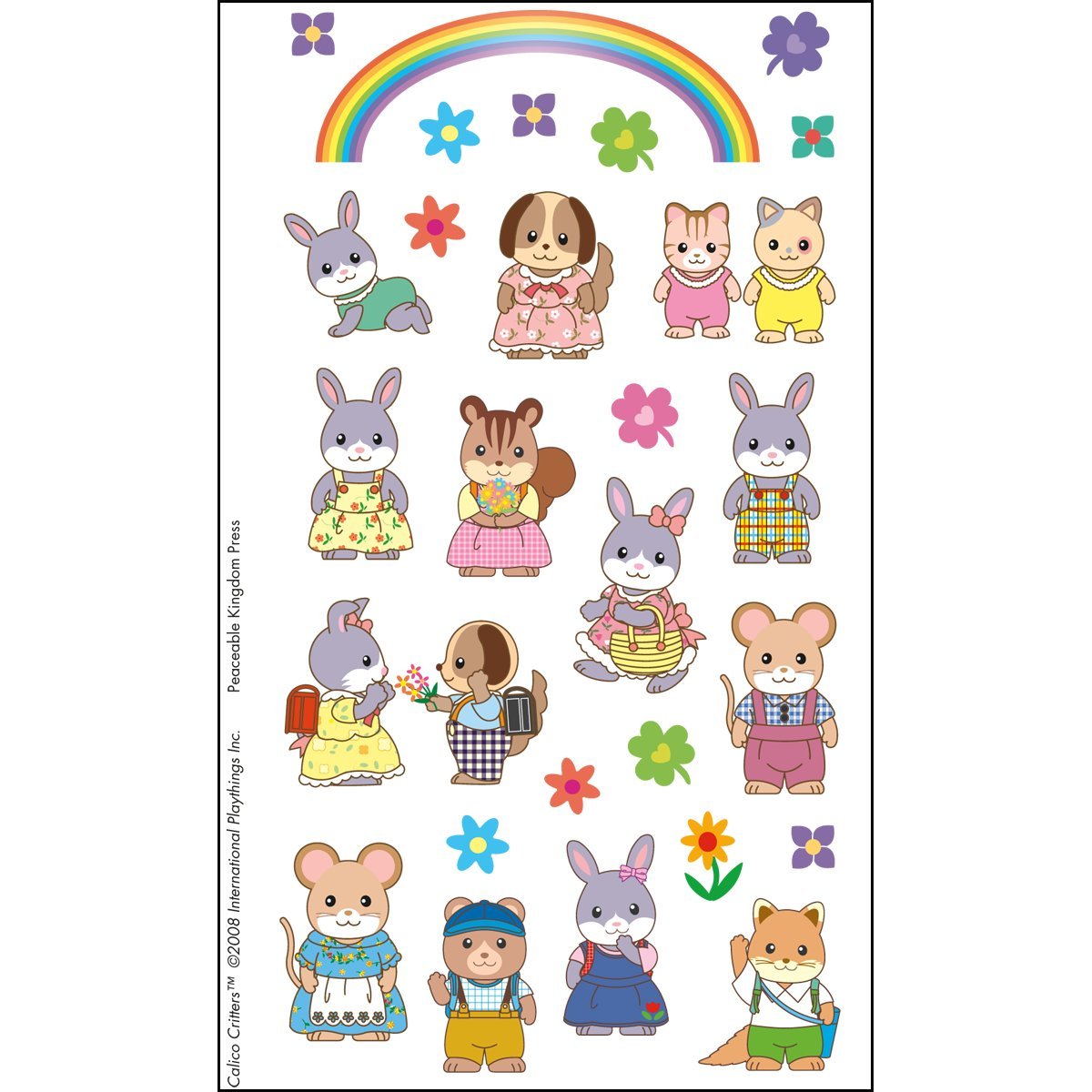 calico critters stickers