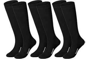 Haysandy 3 Pairs Baseball Socks Bulk Softball Sock Youth High Long Tube Soccer Football Team Boys Girls Adults Sport Sock