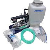 Consew CES-85AF Gravity Feed Commercial Electric Steam Iron Complete Set