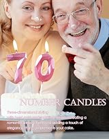 Yiran Pink 21st Birthday Candles 2 Piece Number 2 1 Pink Topper view 5