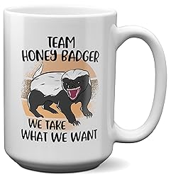 22Feels Large Team Honey Badger Gift Funny Men