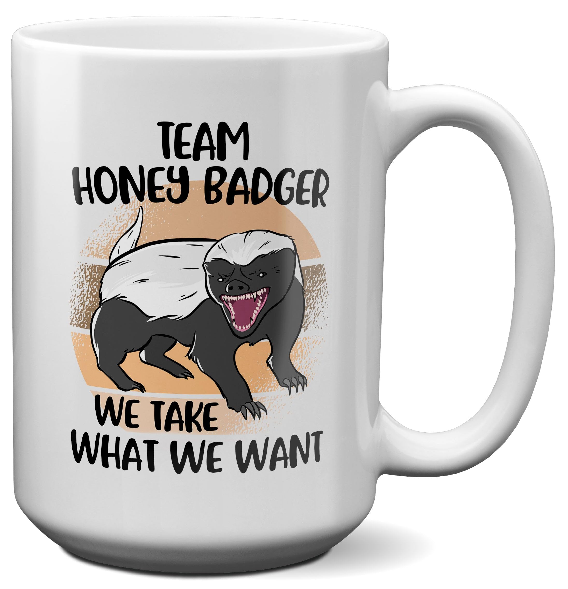 22Feels Large Team Honey Badger Gift Funny Men