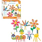 ALEX TOYS: Little Hands, Picture Mosaic, Kids Toddler Art and Craft Activity, Peel and Stick 5 Mosaics with Colorful Photo Stickers, Easy and Non Messy Fun, for Ages 3 and up
