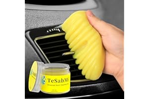 TeSabMi Car Cleaning Gel Cleaning Putty Car Interior Cleaner Auto Detailing Tools Cleaning Slime Clean Kit Car Accessories White Elephant Gifts for Men Women Teens Adults Christmas Stocking Stuffers