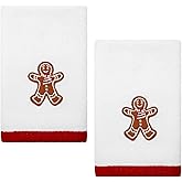 Avanti Linens - Fingertip Towels, Soft & Absorbent, Christmas Decorations, Set of 2 (Sweet Treat Collection)