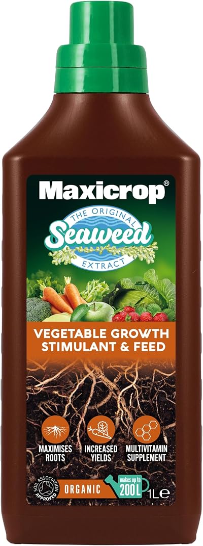 Maxicrop XNATF61L All Purpose Organic Fertiliser 1L Seaweed Extract
