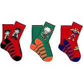 My Hero Academia Kids Crew Socks (3 Pair) - Fits Kids Shoe Size 9-3