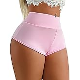 Women's Yoga Shorts Booty Butt Lifting Scrunch Shorts Sexy High Waisted Pole Dance Workout Gym Active Hot Pants Rave Outfits
