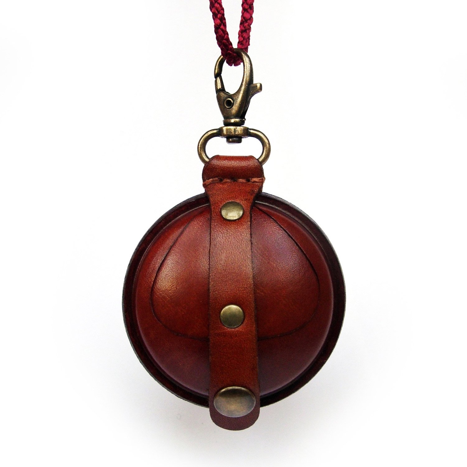 Wilkins Pellet Pouch Small 2.5" Light Brown air rifle gun pellet leather pouch