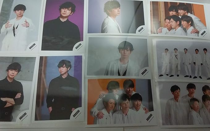 Amazon Co Jp 松本潤 嵐 Arashi Anniversary Tour 5 19冬 コンサート 追加 第3弾グッズ 撮影 オフショット 公式写真 10枚フルセット 5x ホビー