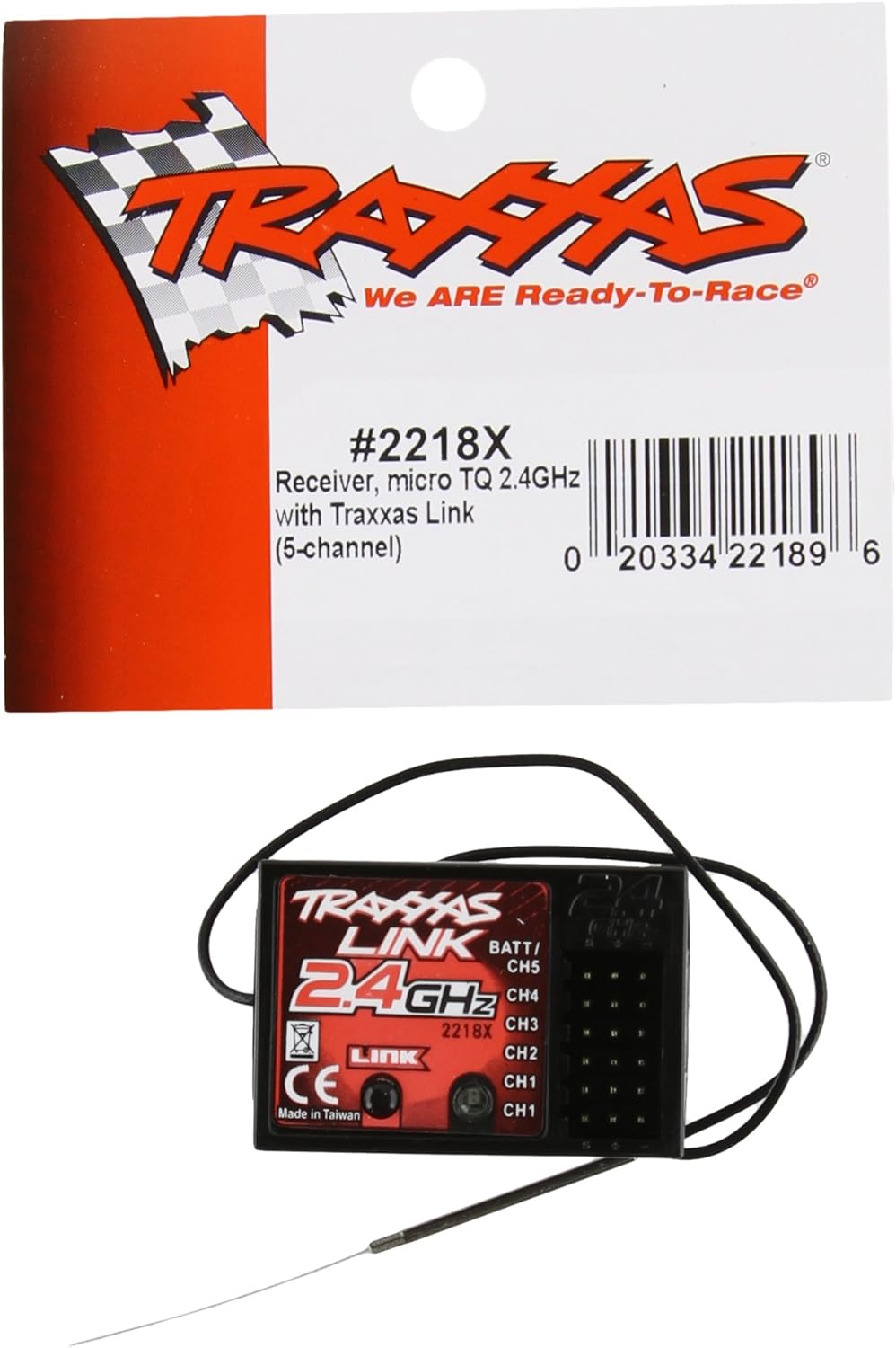 Traxxas 2218X 5Channel 2.4GHz Micro Receiver with Traxxas Link