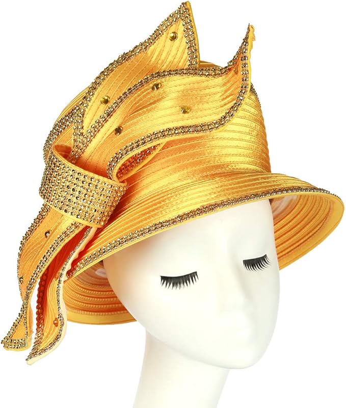 June's Young Church Hats for Women Luxury Fashion Tea Party Women Top