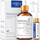 HIQILI Patchouli Essential Oil 100ml Natural Pure for Diffuser Skin DIY