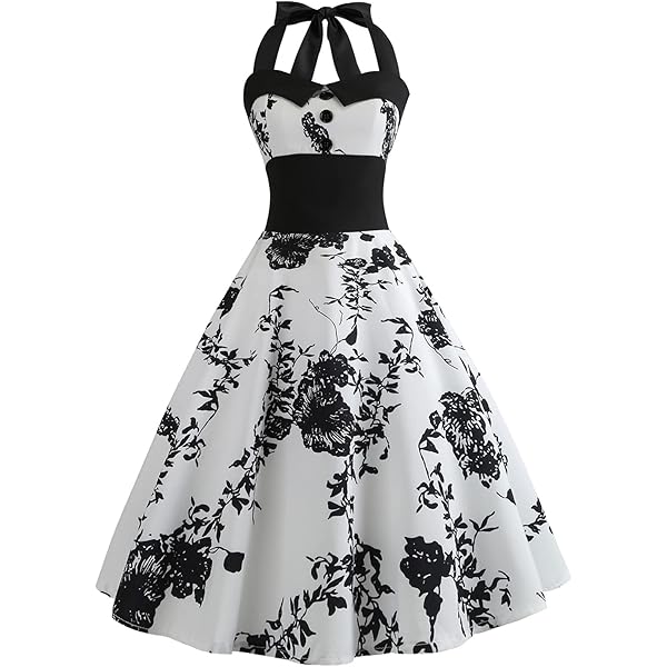 50s floral print flare combo dress 1950s red and green floral fit and flare dress with huge cape collar v –  Erin Templeton main image 1