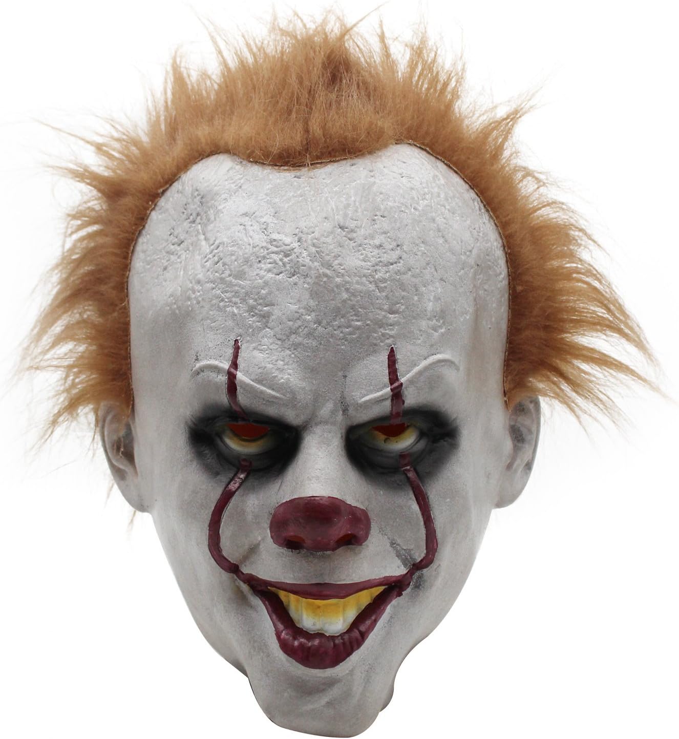 NECHARI Novelty Halloween Costume Party Latex Clown Masks Cosplay Costume Masquerade