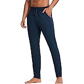 CRZ YOGA Mens Comfy Lounge Pants 30" - Super-Soft Open Bottom Yoga Casual Pajama Pants Athletic Sweatpants with Pockets