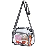 Oraben Clear Bag for Stadium Events Clear Crossbody Satchel Bag for Women Clear Purse Small Stadium Bag for Concerts Sports | Stadium Approved, Waterproof, Stylish, Sturdy