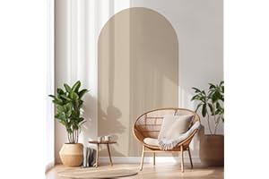 Fuutreo Arched Border Wall Stencils Kit for Painting Large Pattern on Classroom Wall, Vinyl Removable Edge Paint Stencil for Nursery, Bedroom Living Room Home Boho Decorations