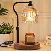 Fitrobust Candle Warmer Lamp with Timer and Wireless Remote Control | Dimmable Candle Warmer for Jar Candles, Mothers Day Birthday Gift for Women, House Warming New Home Vintage Decor