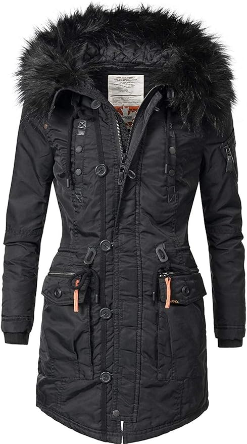 khujo STANK - Cappotto invernale - schwarz/nero
