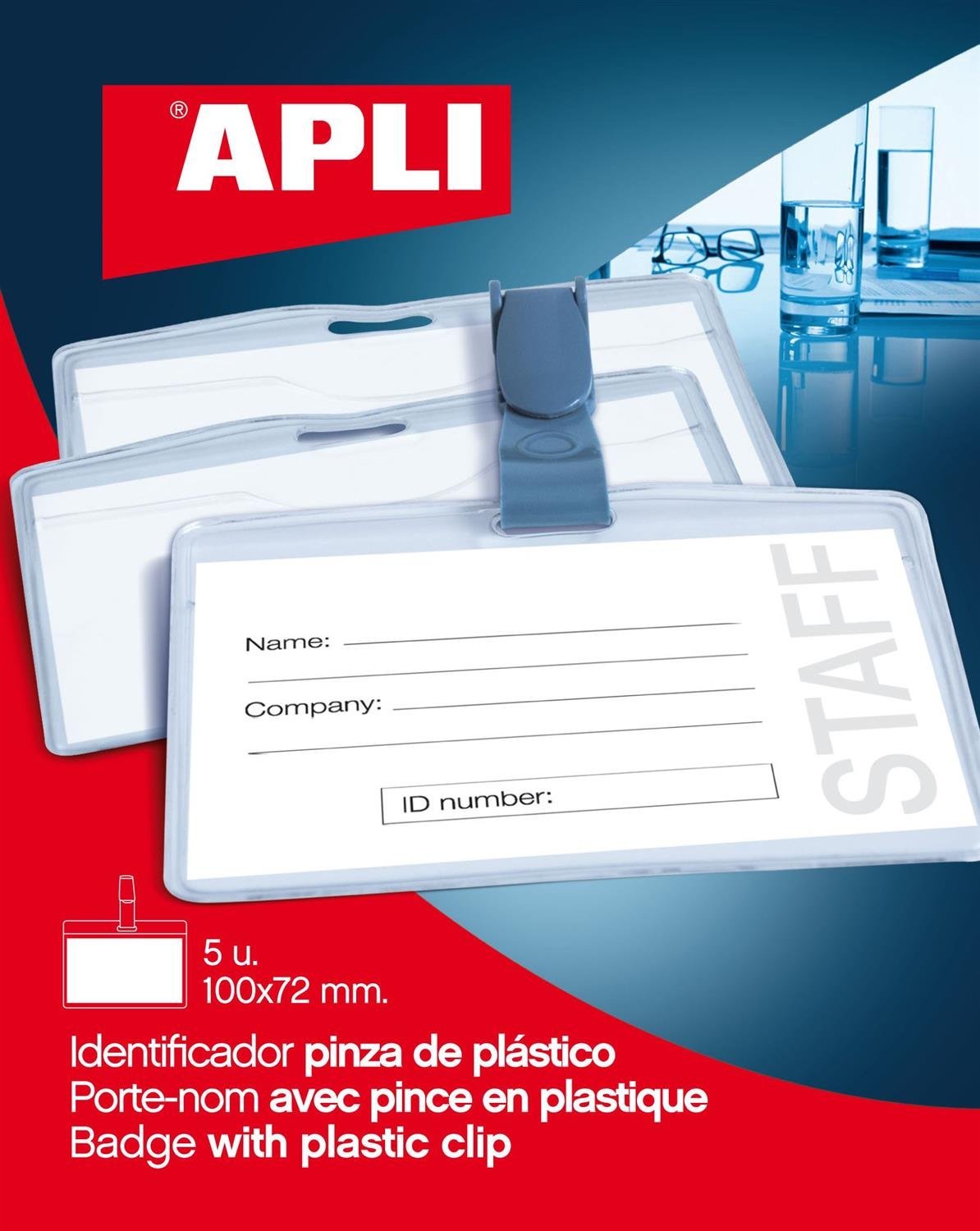 APLI 11739 – Blister identificadoras