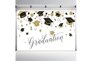 LB 7x5ft Graduation Backdrop Vinyl Class of 2024 Congratulations Backdrop for Photography School Prom Ceremoney Party Photo B