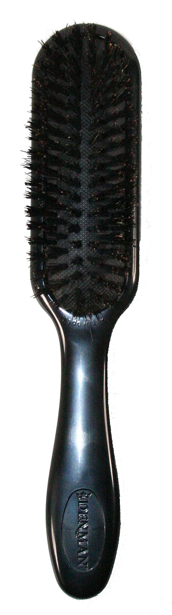 Denman Edge Tamer (Black) for taming fly-aways, smoothing, adding gloss & shine and controlling frizz - D92