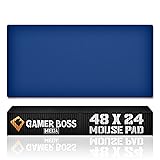 Gamer Boss - Gaming Mouse Pad - 48 x 24 Inches