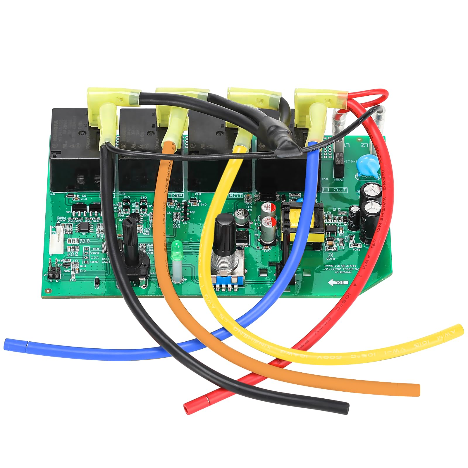 Photo 1 of 100093769 Electronic Control Board for Water Heaters, Energy-Efficient Replacement Kit with Control Panel Cover, Ideal for Home and Department Use