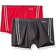 Evolve Men's Micro Mesh Comfort No Show Trunk Multipack