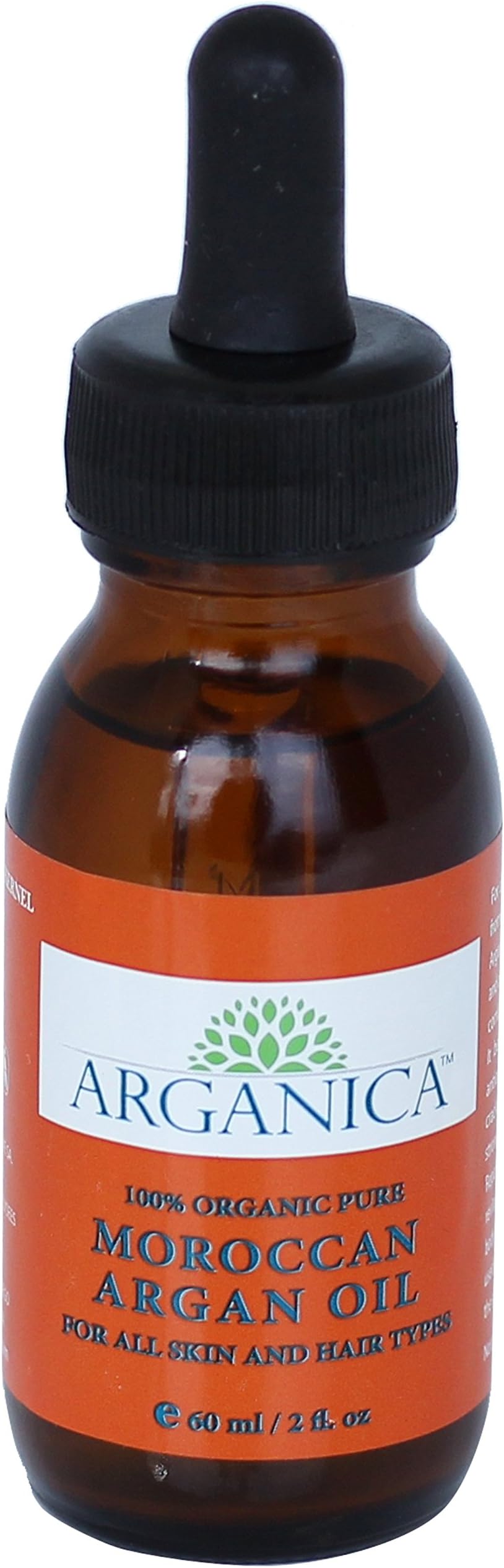 100% Pure Moroccan Argan Oil - 100% Argan Oil for Skin, Hair, and Face (2 fl. oz) - Soften & Hydrate Skin and Hair - Non-Greasy, Non-Irritating - Chemical-Free