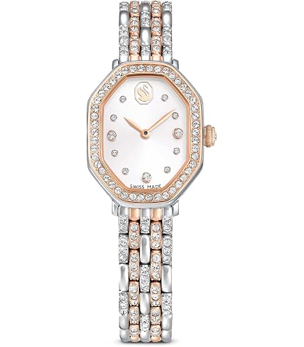 Amazon.com: Swarovski Dextera Octagon Watch, Swiss Made, Metal