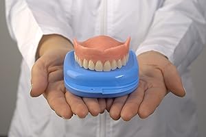 JESSE DENT Upper Dentures Boil and Bite - Comfortable, Adjustable Dentures to Replace Missing Teeth/eay use Natural Style with Customizable Fit,Denture upper Women and Men